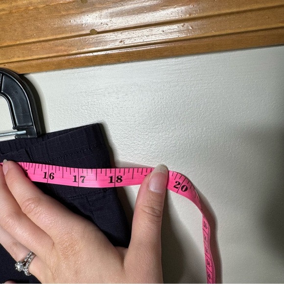 Barbour navy blue cotton Drawstring Shorts large - Picture 5 of 8